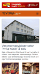 Mobile Screenshot of eyjar.net